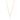 GOLD POINT OF LIGHT NECKLACE