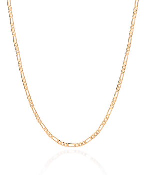 GOLD MEN'S FIGARO CHAIN LARGE