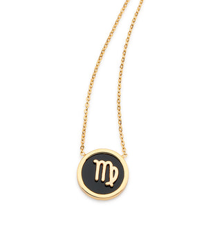GOLD VIRGO NECKLACE