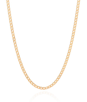 GOLD CURB LINK CHAIN