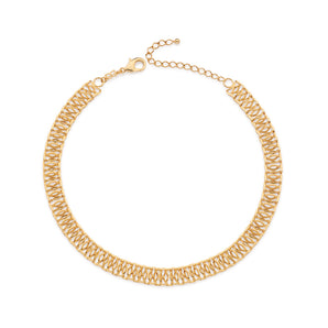 GOLD OCEANIC CHAINS CHOKER