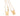 GOLD SAINT BENEDICT SCAPULAR NECKLACE