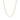 GOLD CROSSED LINK CHAIN
