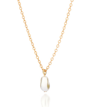 GOLD PEARL GIFT NECKLACE