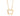 GOLD PLATED NECKLACE WITH BUTTERFLY PENDANT