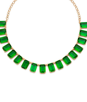 GOLD PLATED CHAIN WITH CRYSTAL