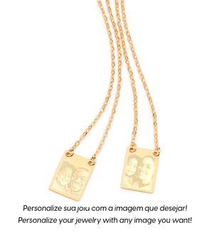 GOLD BLESSED SCAPULAR NECKLACE