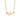 GOLD MOTHERLY LOVE INITIAL NECKLACE