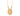 GOLD OUR LADY REVEALED OVAL STUDDED NECKLACE