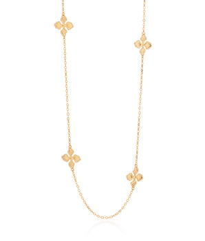GOLD GARDEN PATH NECKLACE