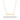 GOLD CUSTOMIZABLE PLAQUE NECKLACE