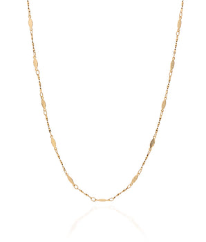GOLD INTERTWINED PATH NECKLACE