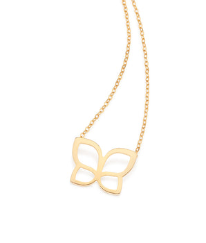 GOLD ROMMANEL BUTTERFLY MINI NECKLACE