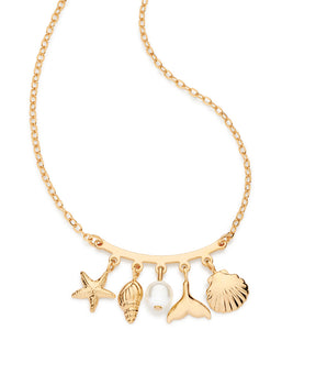 GOLD SEA SHORE NECKLACE