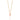 GOLD PINKALICIOUS NECKLACE