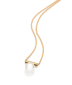 GOLD PURE LOVE PEARL NECKLACE