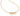 GOLD SPELLBOUND LOVE LETTER NECKLACE
