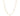 GOLD LOZENGE AND OVAL LINK CHOKER
