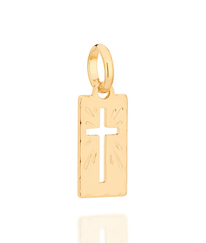 GOLD CROSS PENDANT