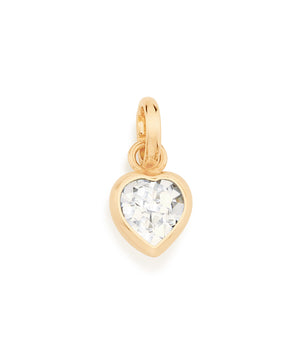 HEART SOLITAIRE PENDANT WITH ZIRCONIA