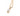 GOLD PENDANT WITH ZIRCONIA