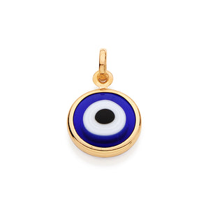 GOLD PENDANT WITH STONE