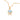 GOLD PENDANT WITH ZIRCONIA