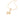 GOLD PENDANT WITH ZIRCONIA