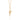 GOLD PENDANT WITH ZIRCONIA