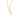 GOLD PENDANT WITH ZIRCONIA