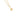 GOLD PENDANT WITH ZIRCONIA