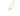 GOLD PENDANT WITH ZIRCONIA
