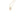 GOLD PENDANT WITH ZIRCONIA