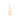 GOLD PENDANT WITH ZIRCONIA