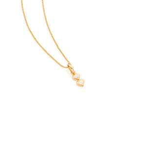 GOLD KID'S PENDANT WITH PEARL