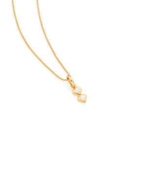 GOLD KID'S PENDANT WITH PEARL