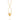 GOLD EARRING WITH CRISTAL