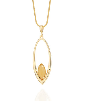 GOLD EARRING WITH CRISTAL