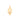 GOLD PLATED PENDANT WITH ZIRCONIA