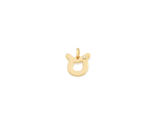 GOLD PLATED PENDANT WITH ZIRCONIA
