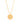 GOLD PENDANT WITH ZIRCONIA