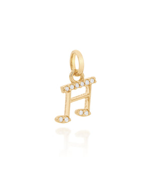 GOLD PENDANT WITH ZIRCONIA