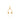 GOLD PENDANT WITH ZIRCONIA