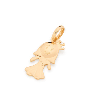 GOLD LITTLE PRINCESS PENDANT