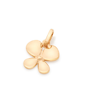 GOLD MISS VIOLET BUTTERFLY PENDANT