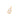 GOLD PENDANT WITH ZIRCONIA