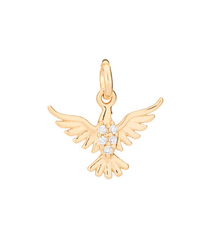 GOLD HOLY SPIRIT PENDANT
