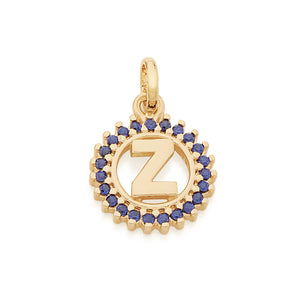 GOLD PENDANT WITH ZIRCONIA