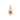GOLD PENDANT WITH ZIRCONIA
