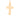 MEN'S GOLD CROSS PENDANT